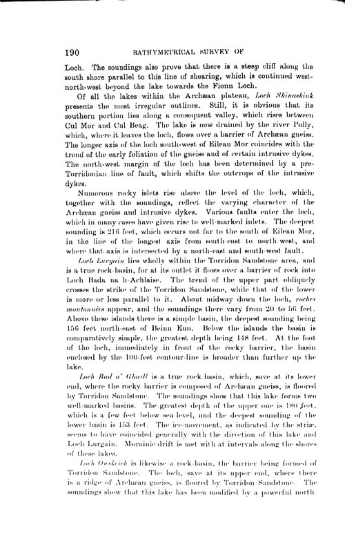 Page 190, Volume II, Part I - Lochs of the Garvie Basin