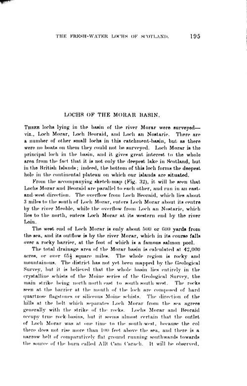 Page 195, Volume II, Part I - Lochs of the Morar Basin