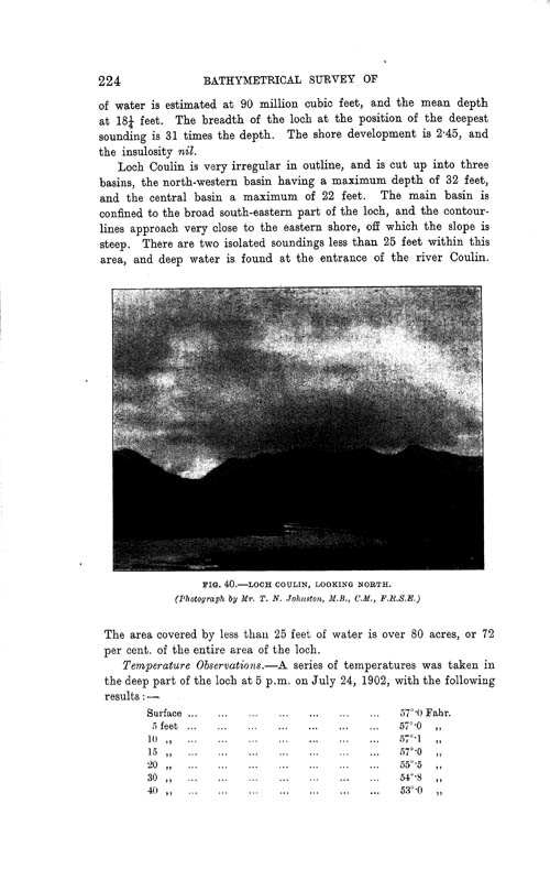 Page 224, Volume II, Part I - Lochs of the Ewe Basin