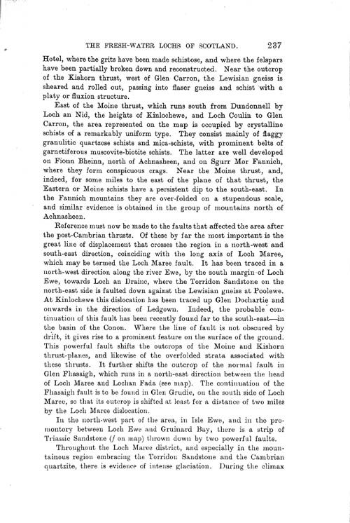 Page 237, Volume II, Part I - Lochs of the Ewe Basin
