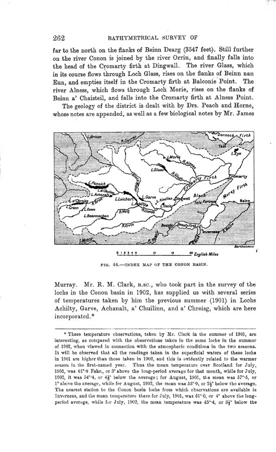 Page 262, Volume II, Part I - Lochs of the Conon Basin