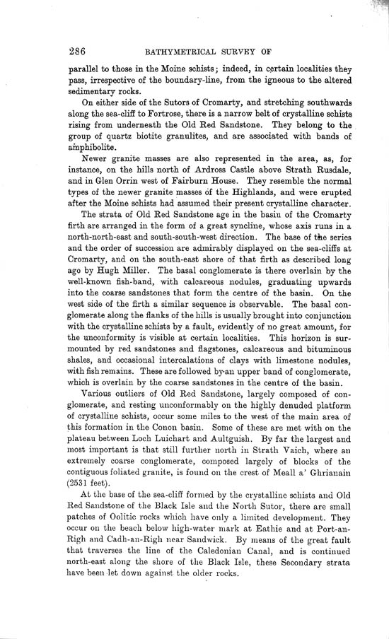 Page 286, Volume II, Part I - Lochs of the Conon Basin
