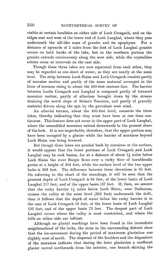 Page 330, Volume II, Part I - Lochs of the Hope Basin