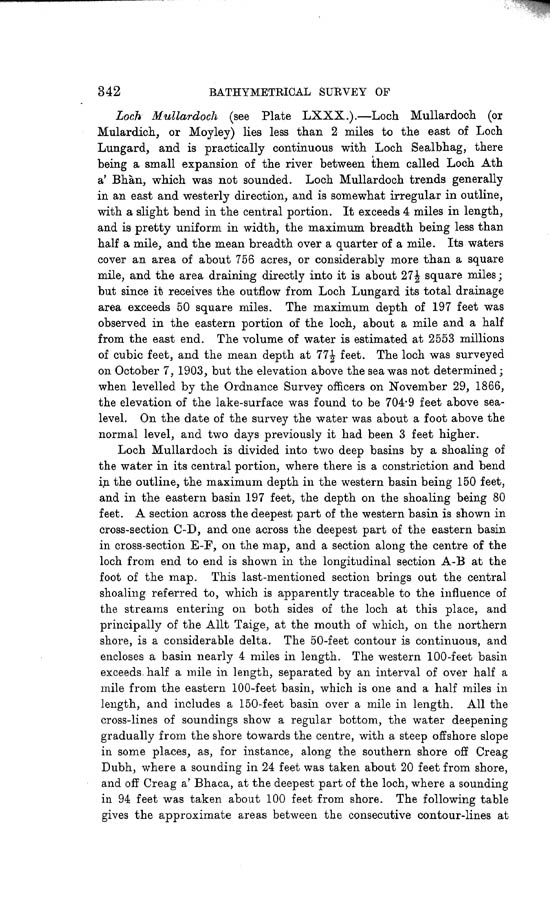 Page 342, Volume II, Part I - Lochs of the Beauly Basin