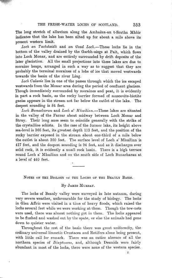 Page 353, Volume II, Part I - Lochs of the Beauly Basin