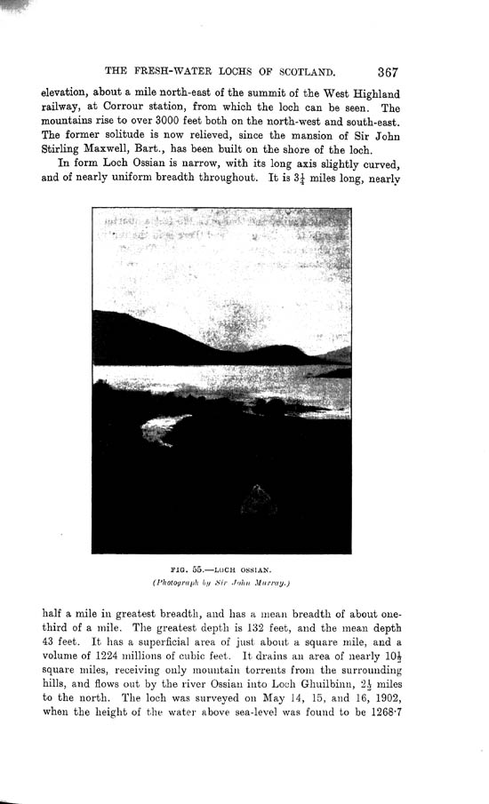 Page 367, Volume II, Part I - Lochs of the Lochy Basin