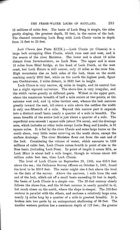 Page 395, Volume II, Part I - Lochs of the Ness Basin