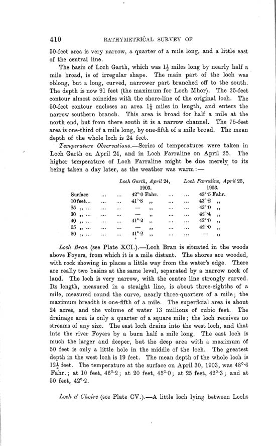 Page 410, Volume II, Part I - Lochs of the Ness Basin