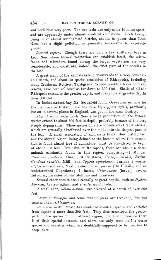 Page 434, Volume II, Part I - Lochs of the Ness Basin