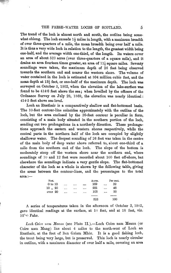 Page 5, Volume II, Part II - Lochs of the Helmsdale Basin