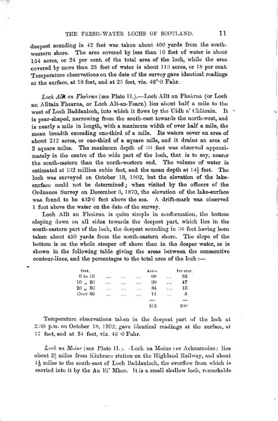 Page 11, Volume II, Part II - Lochs of the Helmsdale Basin