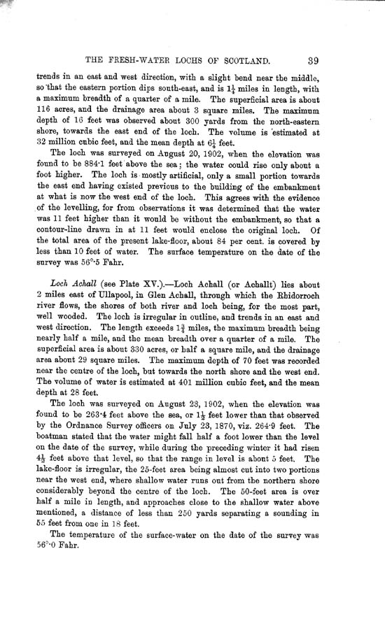 Page 39, Volume II, Part II - Lochs of the Broom Basin