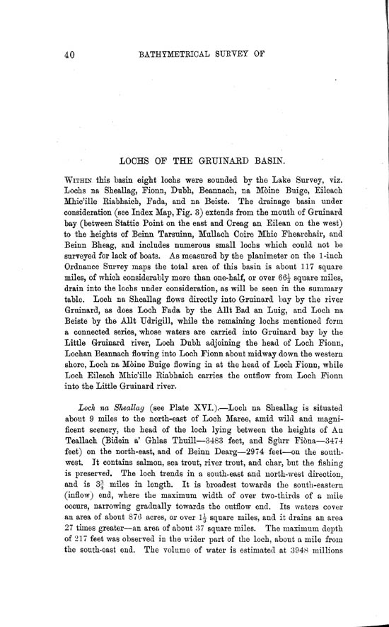 Page 40, Volume II, Part II - Lochs of the Gruinard Basin
