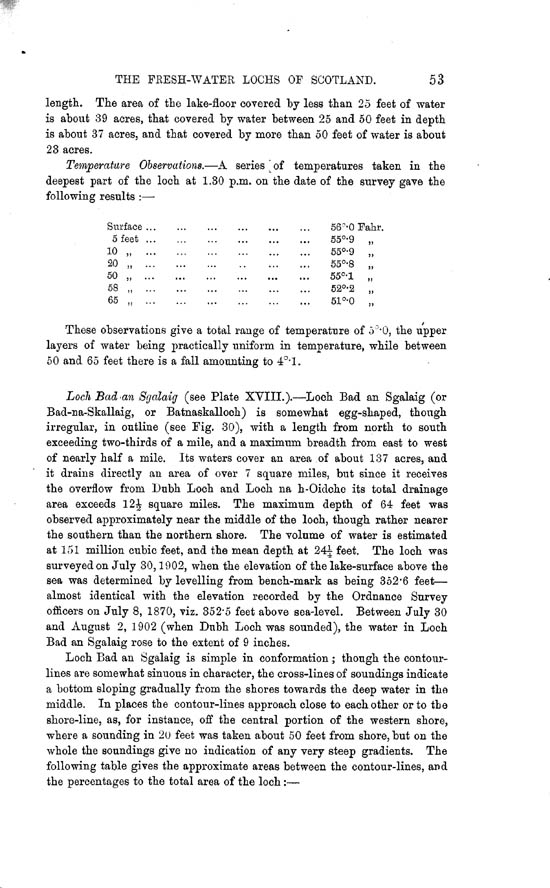 Page 53, Volume II, Part II - Lochs of the Gairloch Basin
