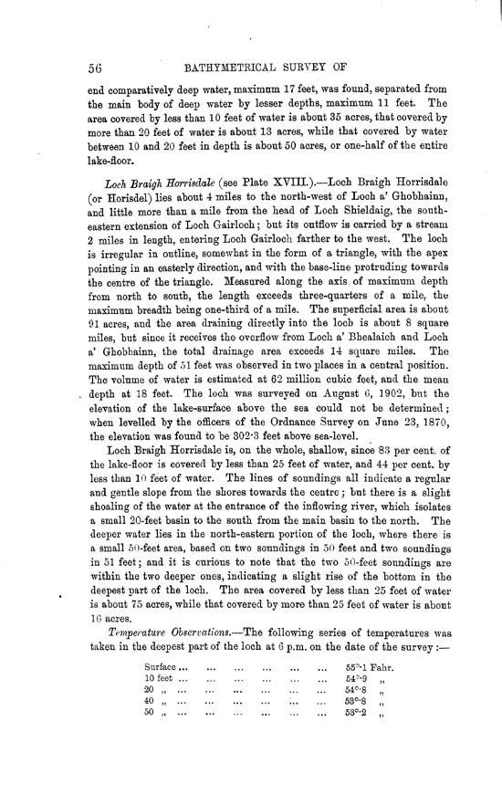 Page 56, Volume II, Part II - Lochs of the Gairloch Basin