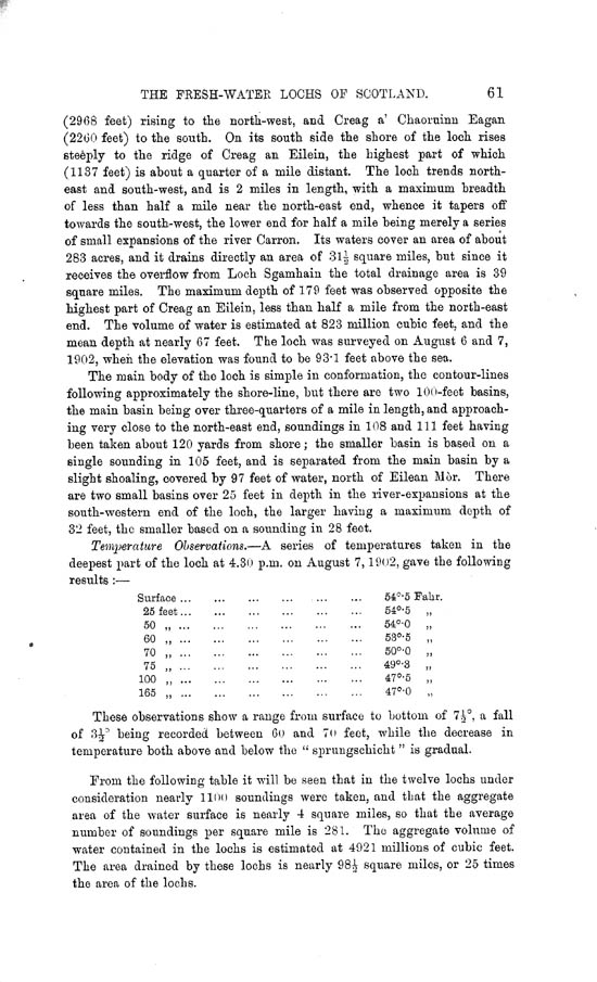 Page 61, Volume II, Part II - Lochs of the Carron Basin