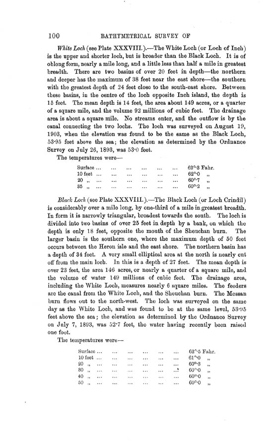 Page 100, Volume II, Part II - Lochs of the Ryan Basin