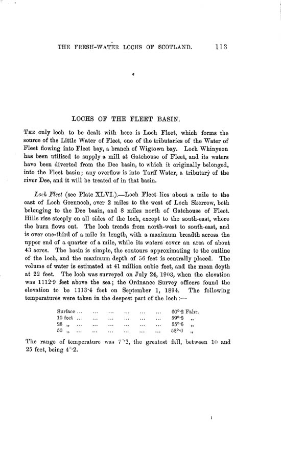 Page 113, Volume II, Part II - Lochs of the Fleet Basin