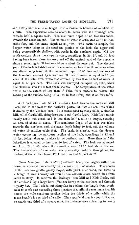 Page 131, Volume II, Part II - Lochs of the Annan Basin