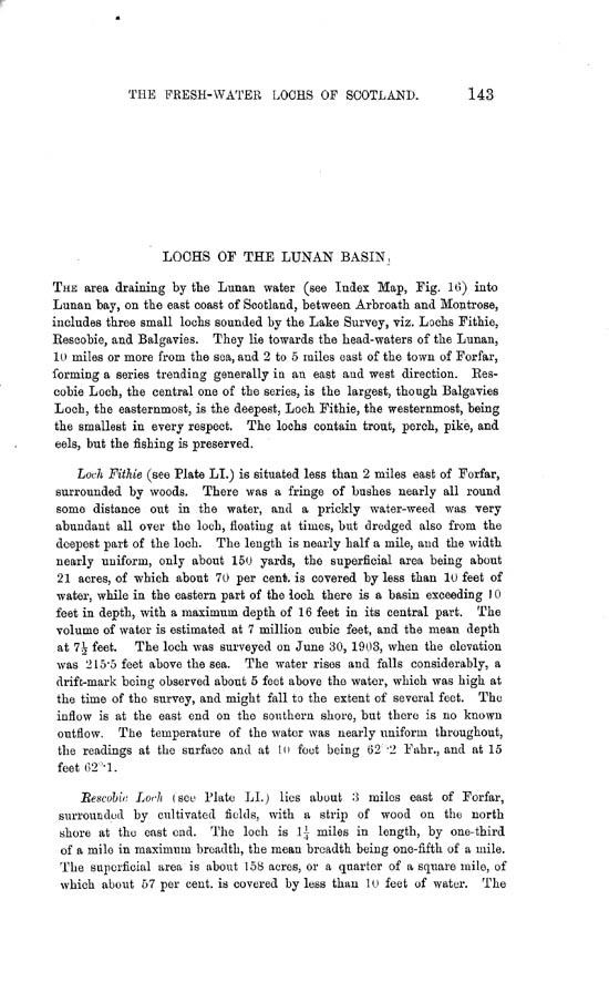 Page 143, Volume II, Part II - Lochs of the Lunan Basin