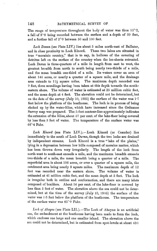 Page 148, Volume II, Part II - Lochs of the Dee (Aberdeen) Basin