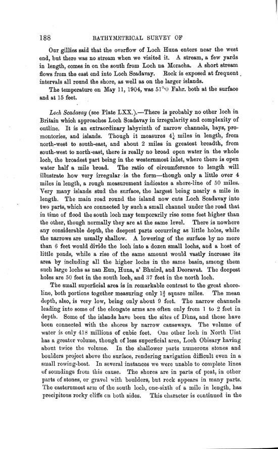 Page 188, Volume II, Part II - Lochs of North Uist