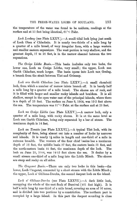 Page 193, Volume II, Part II - Lochs of North Uist