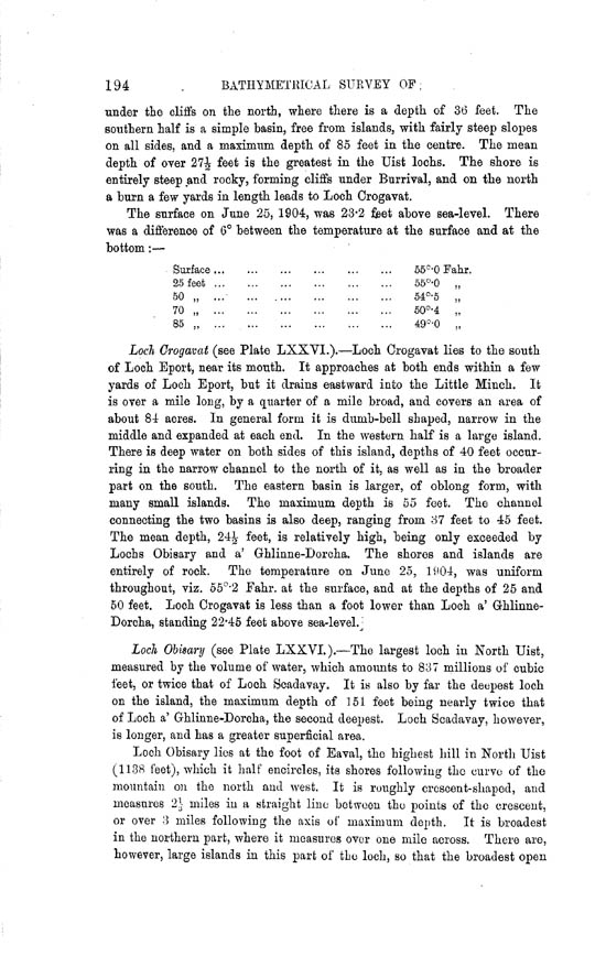 Page 194, Volume II, Part II - Lochs of North Uist