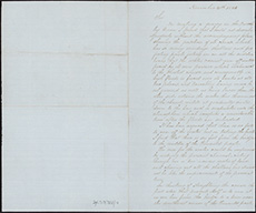 Letter from James Matheson to George Gunn, 1846 - 1