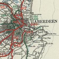 Half-Inch to the Mile, Ministry of Transport Road Maps of Scotland (1923)