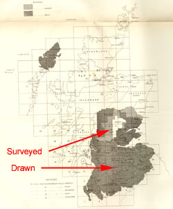 Ordnance Survey maps surveyed and drawn in 1861