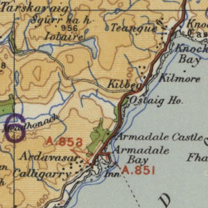 Ordnance Survey, Quarter Inch to the Mile, 4th Edition, (with National Grid). War Office Edition, GSGS 4650 graphic