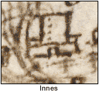 Detail of Pont map of Innes