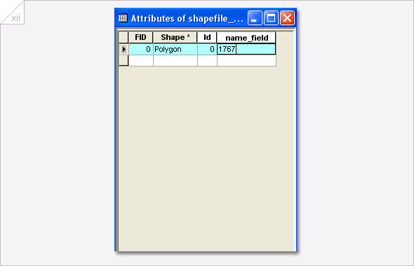 Editing a Shapefile's Attributes Table in ArcMap