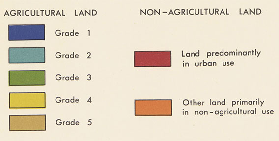Agricultural Land Classification key