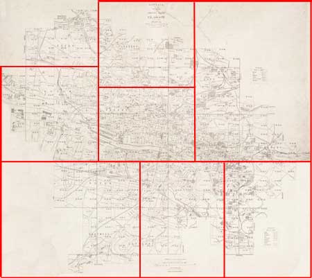 Old Ordnance Survey Maps Bishopbriggs NE of Glasgow Lanarkshire 1910 Sheet 1.15