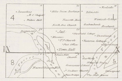 Old Ordnance Survey Detailed Maps Kelso  Scotland 1919 Godfrey Edition New 